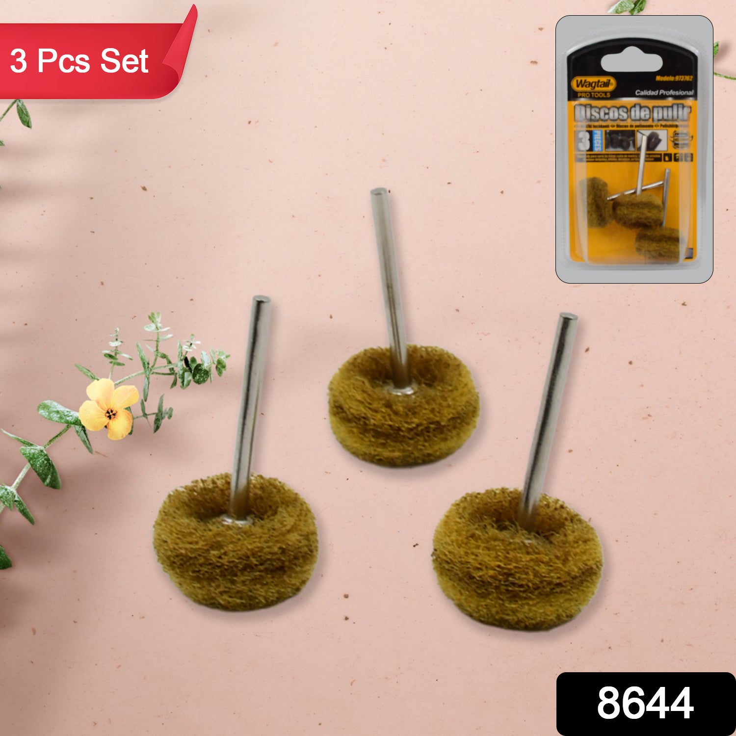 Abrasive Buffing Polishing Wheel Set (3 Pcs) Abrasive Buffing Polishing Wheel Set (3 Pcs)